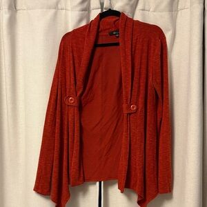 Forever 21 Vibrant Red Cardigan